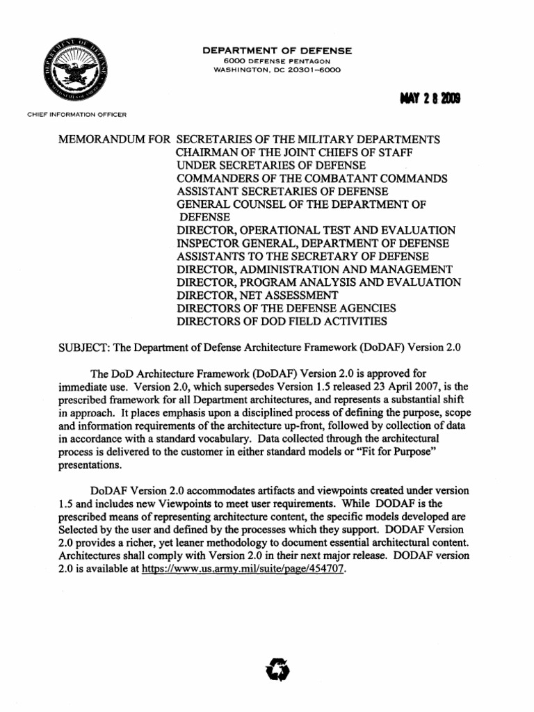 dodaf journal